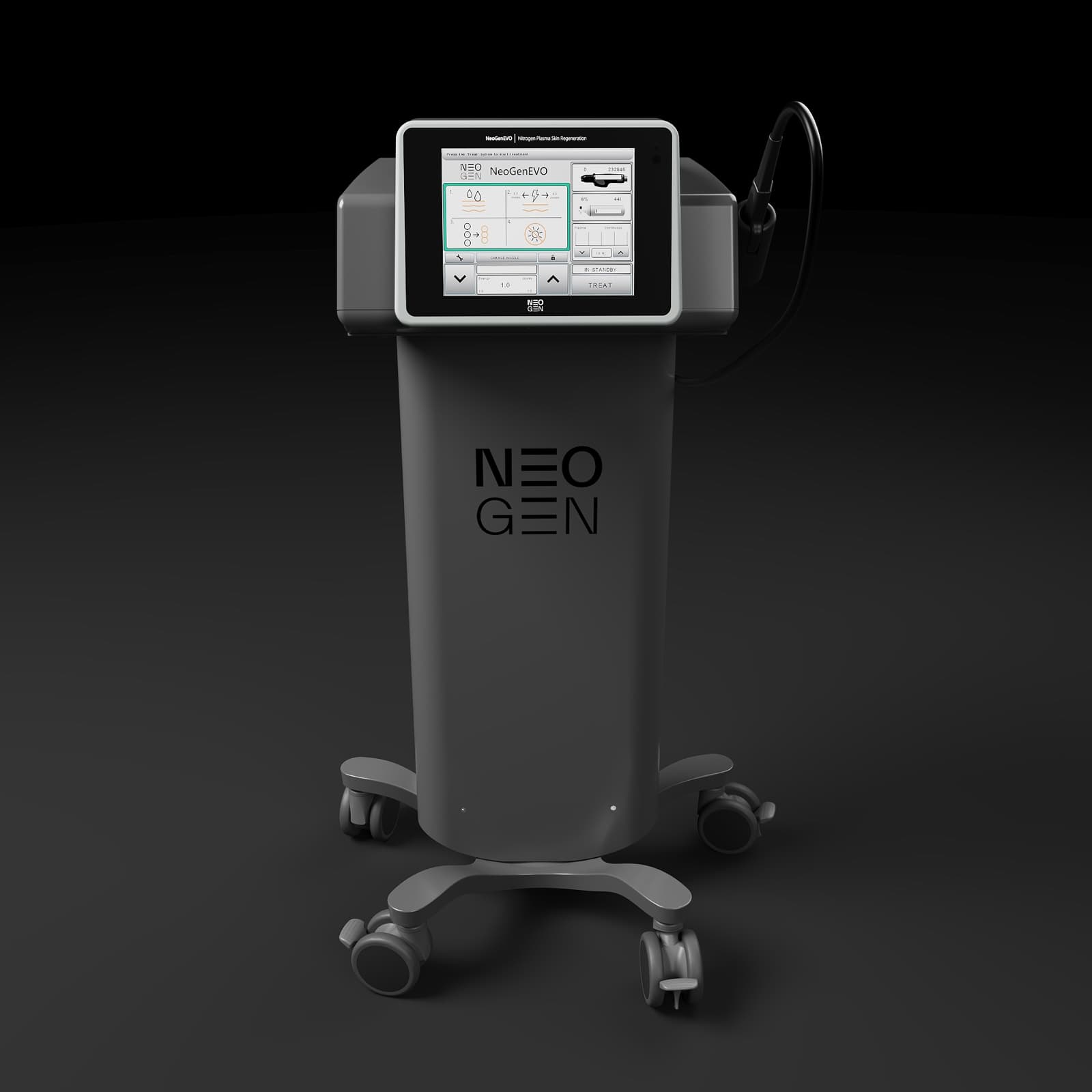NeoGen EVO nitrogen plasma system at PureSkin, Welbeck Street, London